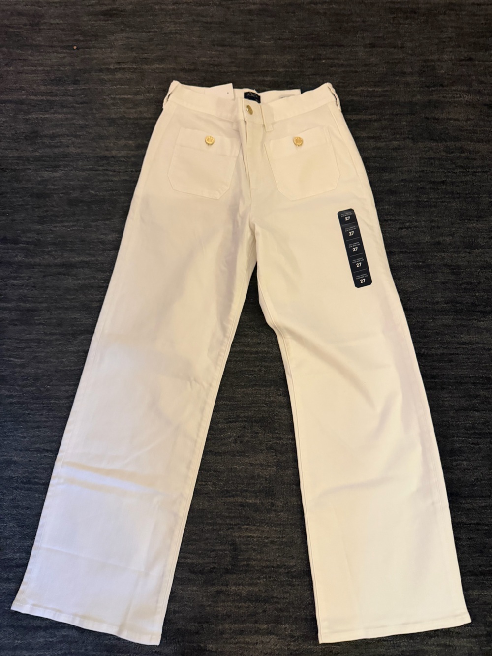 J CREW Slim wide-leg Sailor jean in all-day stretch SIZE 27 CG417 - Picture 4 of 7